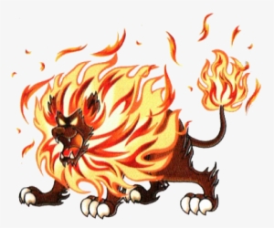 Knid Fire Lion Artwork - Kirby Kssu Fire Lion #4231962