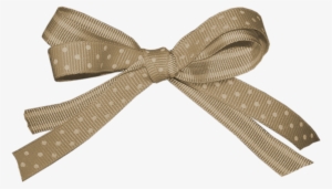 Nrr Kit4 Bow Brown - Scrapbook Elements Images Png #4232863