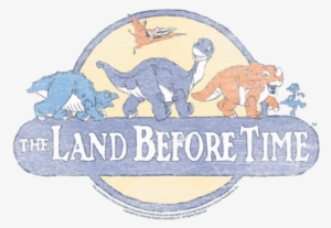 Land Before Time Retro Logo Men's Long Sleeve T-shirt - Land Before Time #4233268