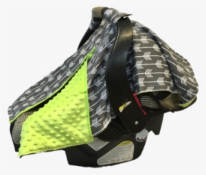 Bayb Brand Car Seat Canopy - Bayb Brand Car Seat Canopy - Grey Arrows W/ Green #4233635
