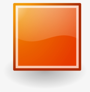 This Free Icons Png Design Of Stop Orange Button Tango #4233814