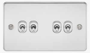 Flat Plate 10a 4g 2 Way Toggle Switch #4233996