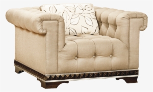 Armchair Vintage Sideview Png - Couch #4234361