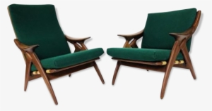 Set Of Vintage Chairs Mid Century Gelderland The Star - Chair #4234468