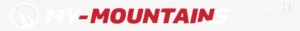 Logo My-mountains White And Red Official - Red Official #4235123
