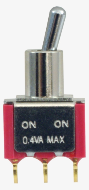 Carling, Mini Toggle, Spdt, On-on, Pc Mount, - Switch Carling Mini Toggle Spdt #4235683