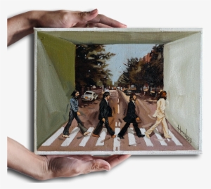Beatles Abbey Road Illusion Box - Illustration #4236225