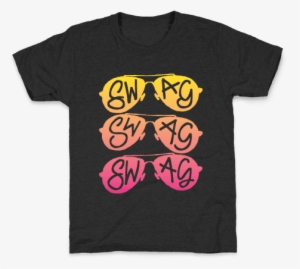 Swag Glasses Kids T-shirt - T-shirt #4236892