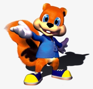 Conker The Squirrel - Conker's Bad Fur Day Transparent #4236978