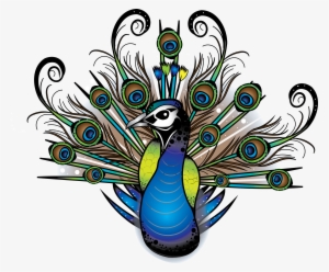 Peacock Tattoo - Peacock Tattoo Art Png #4237185