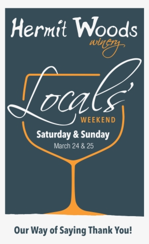 Hermit Woods Locals Weekend Sign - Love #4237208