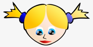 How To Set Use Girl Face Svg Vector - Girl Face Clpart Small #4237798