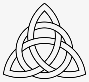 Clip Art Celts Triangle Knot Free - Celtic Knot #4238393