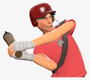 Scout With The Batter's Helmet Tf2 - Tf2 Scout Baseball Helmet #4238394