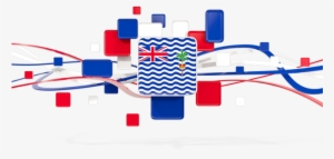 Square Pattern With Lines - British Indian Ocean Territory Flag #4239977