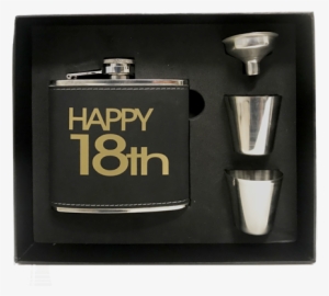 Hip Flask 18th Birthday - Cosmetics #4239979