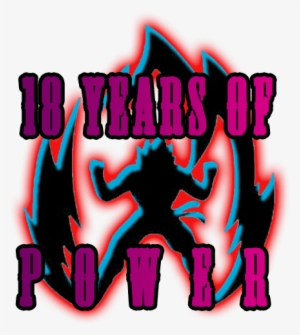 Majin Planet 18 Years Of Power - Graphic Design #4240170