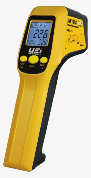 Juglugger - Uei Test Instruments Inf195c-nist 12-1 Infrared Thermometer #4240331