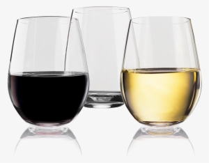Unbreakable Stemless Wine Glasses - Vivocci Unbreakable Elegant Plastic Stemless Wine Glasses #4240333