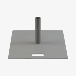 Steel Plate 22"x22"/40lb With Umbrella - Table #4240335