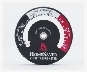 Wood Stove Thermometer - Homesaver Stove Thermometer 3-545 #4240858