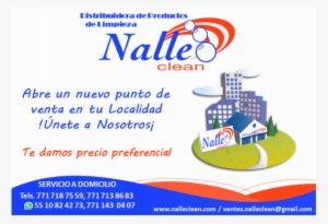 ¿quieres Vender Nuestros Productos De Limpieza Nalleclean - Graphic Design #4240912