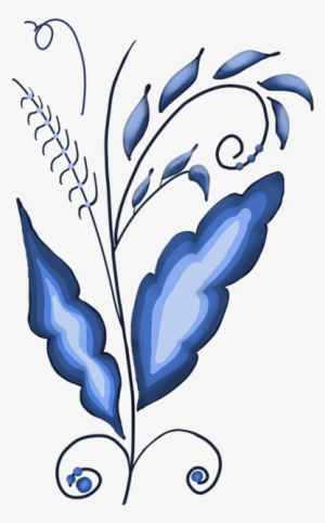 Scrap De Flores Azules - Flores Azul Rey Png #4240961