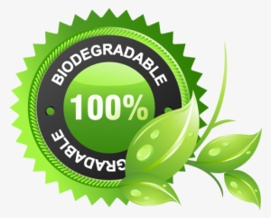Productos Biodegradables - 100% Biodegradable Logo Png #4241046