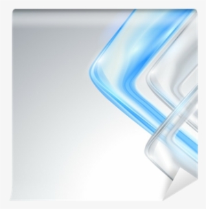 Fotomural Fondo Gris Abstracto Con Elementos Azules - Plastic #4241148