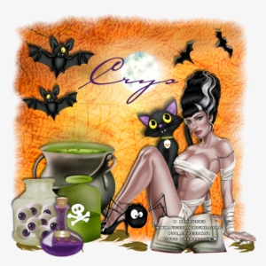 Spooky Halloween - Cartoon #4241380