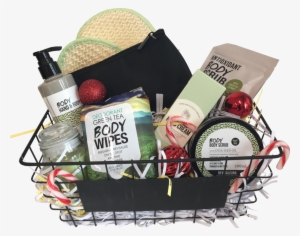 $60 Body Theme Gift Basket - Gift Basket #4241754