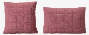 11396 Soft Gr - Muuto Soft Grid Cushion 50 X 50 Cm, Light Red #4241832