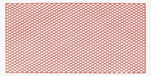 Iv1250000 Yeti Wax, Grid Diagonal, Red, - Rubber Mat For Tray #4241837