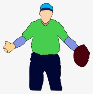 Baseball Player Clip Art At Clker - Baseball Player Clipart #4241860