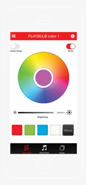 4 Effects - Mipow Playbulb Smart Bluetooth - White Led Bulb #4242120