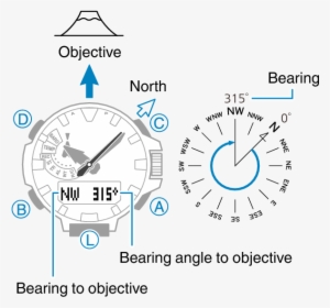 Normally The Compass Mode Indicates Magnetic North - Diagram #4242846