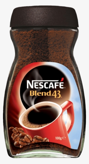 Free Png Coffee Jar Png Images Transparent - Nescafe Blend 43 150g #4243603