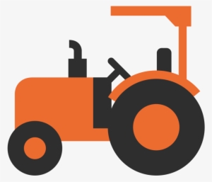 New 2018 Tractor Clipart Black And White Hd Pictures - Orange Tractor Clip Art #4243742