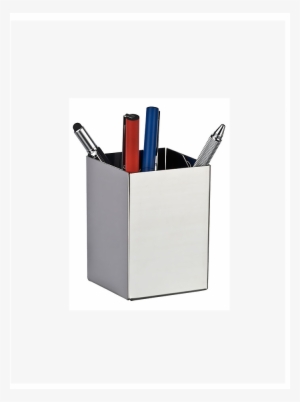 Pen Cup Rom, Silver - Pen #4244469