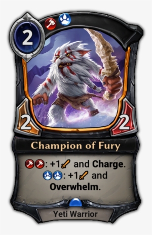 Champion Of Fury - Eternal Card Game Jekk #4244651