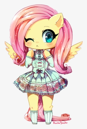 Rockusocku, Bipedal, Country Lolita, Cute, Diabetes, - Fluttershy Lolita #4245303