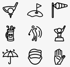 Golf - Teeth Icons #4245561