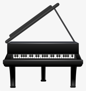Cartoon Piano Decoration #4246620