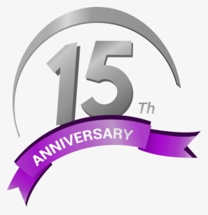 1 - 15th Anniversary Logo Png #4246701