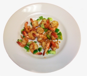 Camarones Al Mojo De Ajo - Eggplant #4246834