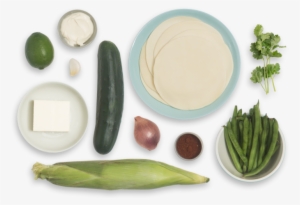 Corn & Green Bean Empanadas With Cucumber Salad & Creamy - Superfood #4247269