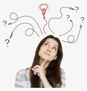 What Do You Prefer On Line Or Full Time Master - Women Thinking #4247518