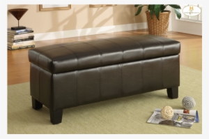 Clair Lift Top Storage Ottoman - Homelegance Clair Lift Top Storage Bench #4247542