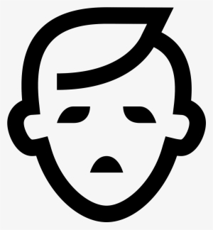 Sad Face Icon - Person Icon Line #4248032