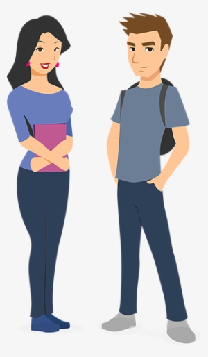 Caricaturas De Jovenes Estudiantes #4248177